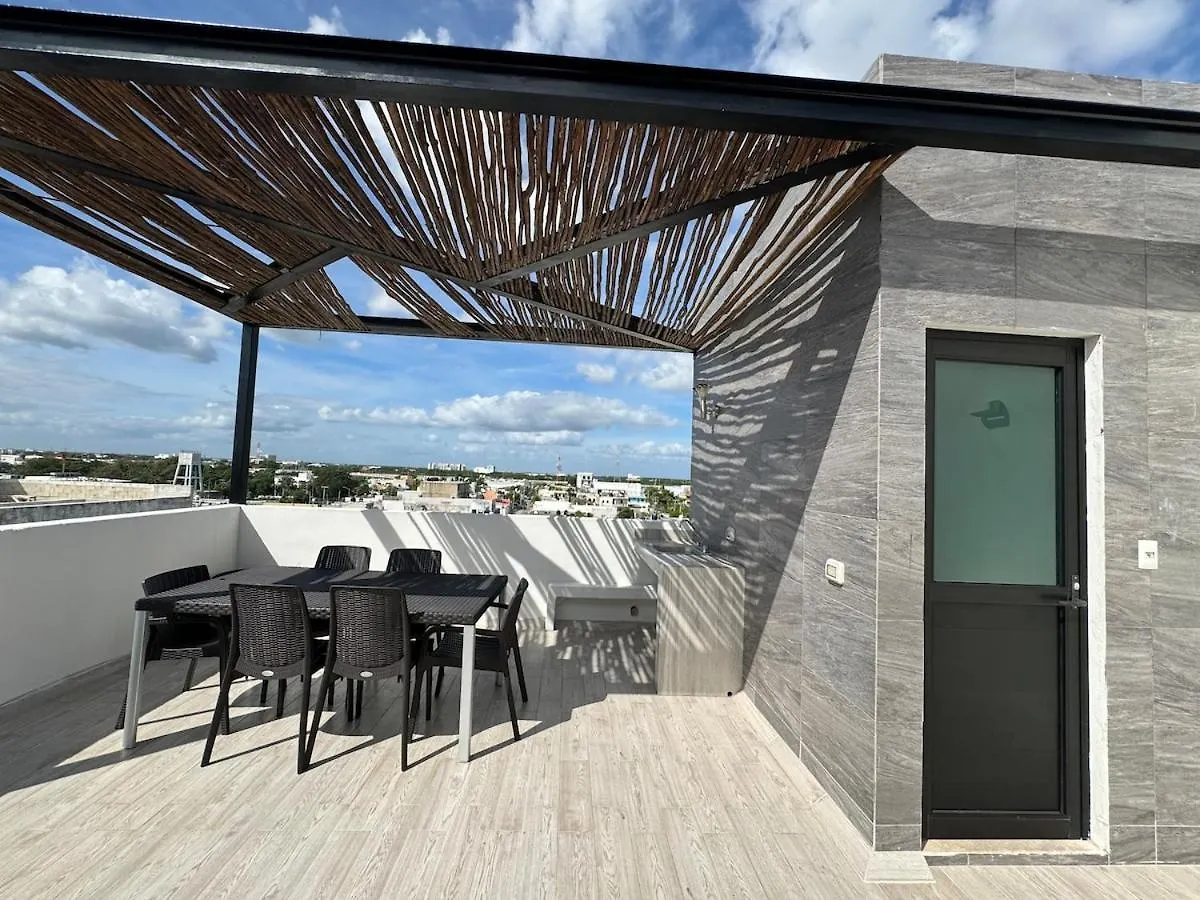 Ideal Area, Rooftop Plunge Pool, 4 Blocks From 5Th Playa del Carmen Apartment